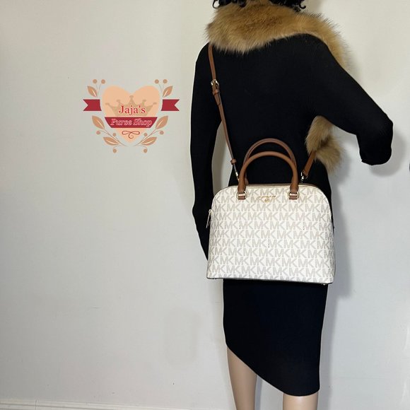 🤍Michael Kors Saffiano Leather Satchel & Xbody Purse🤍 - Picture 15 of 17